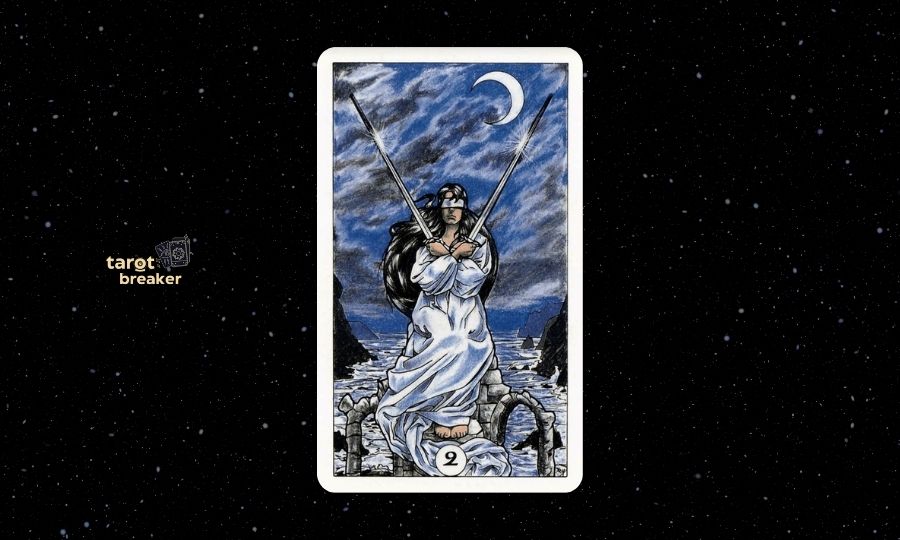 2 of swords tarot 3