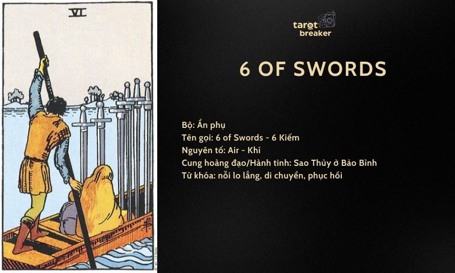 6 of swords tarot 2