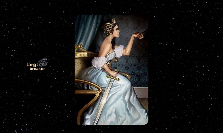 queen of swords tarot 3
