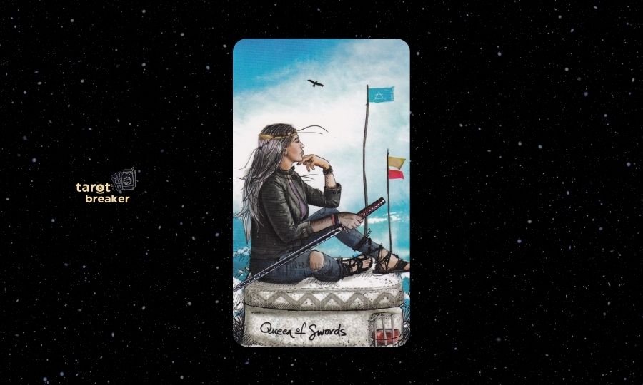 queen of swords tarot 4