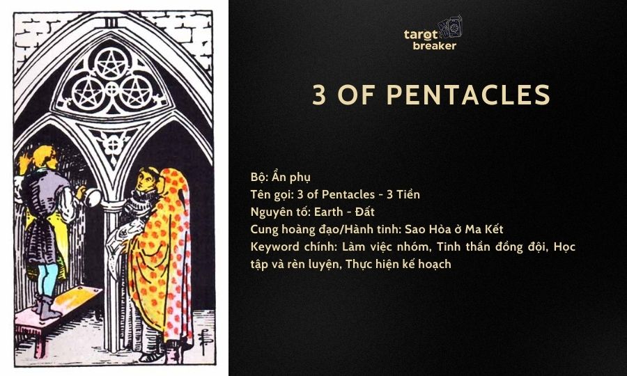 3 of pentacles tarot 2