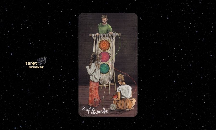 3 of pentacles tarot 4