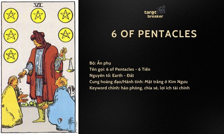 6 of pentacles tarot 2