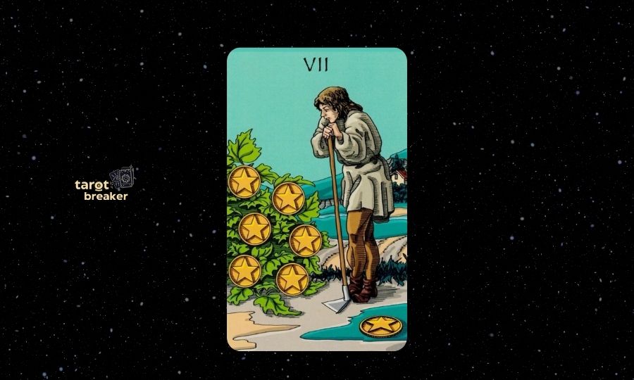 7 of pentales tarot 3