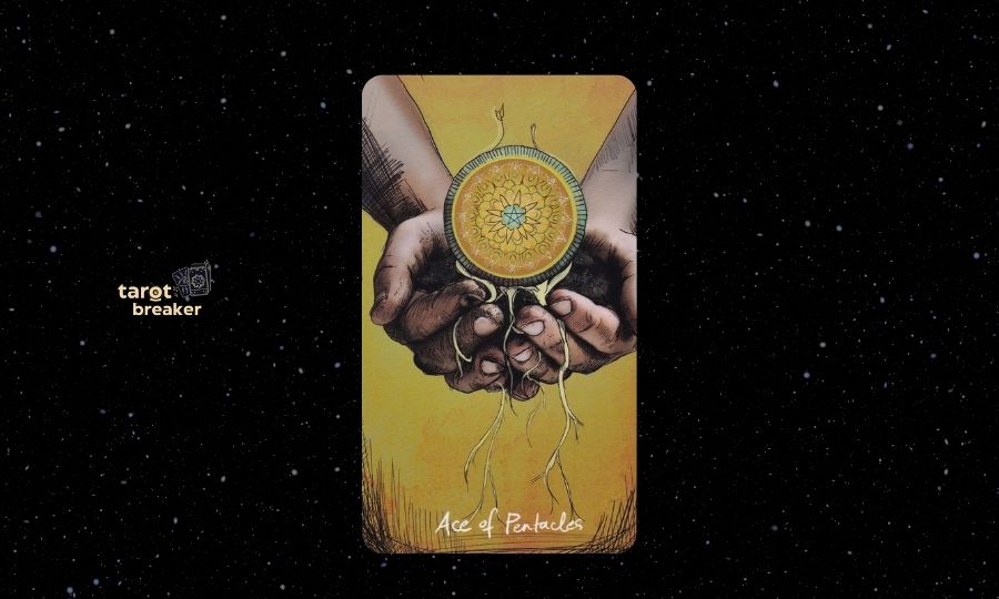 ace of pent4acles tarot