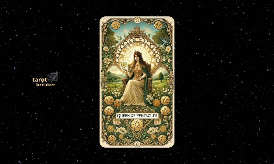 queen of pentacles tarot 3